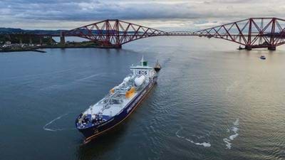 First US shale gas arrives in UK