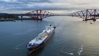 First US shale gas arrives in UK