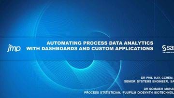 Automating Process Data Analytics with Dashboards and Custom Applications – sponsored by JMP