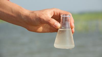 Filtering fracking water for reuse