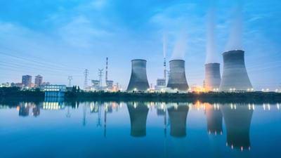 Removing silica from power plant water