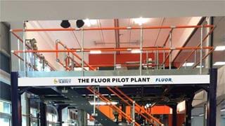 Fluor pilot plant opens at the University of Surrey