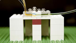 Using LEGO bricks for microfluidics