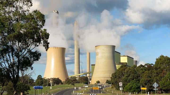 The Loy Yang coal plant in Latrobe Valley