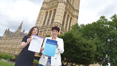 Dame Judith Hackitt and Erin Johnson talk fire safety