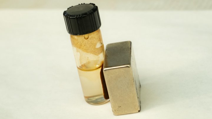 Pulling oil from water