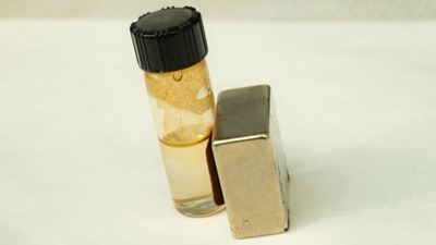 Pulling oil from water