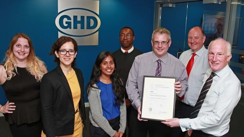 GHD becomes IChemE Silver Corporate Partner - News - The Chemical Engineer