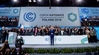 Negotiators agree on rulebook for Paris Agreement at United Nations meeting