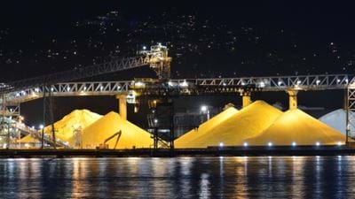 Developing sulfur polymers