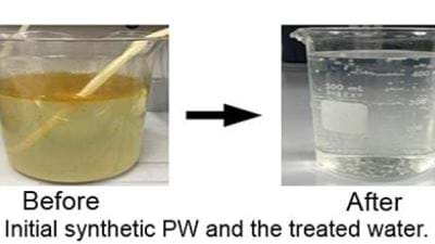 Removing oil from produced water
