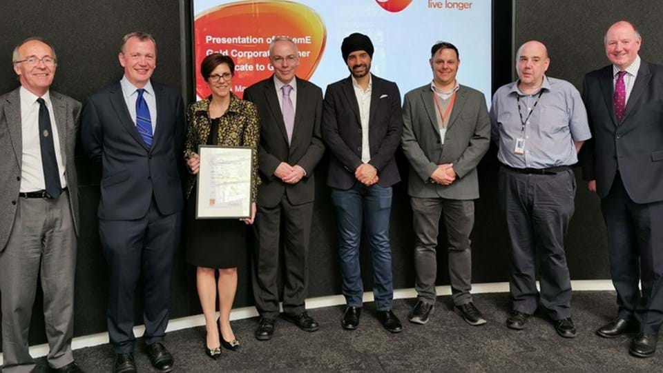 GSK made Gold Corporate Partner News The Chemical Engineer