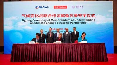 Partnership to reduce steel industry CO2 emissions