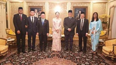 New IChemE Malaysia Board visits Royal Patron