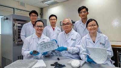 First aerogels made using rubber
