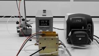 Producing ammonia with small-scale electrochemical reactors