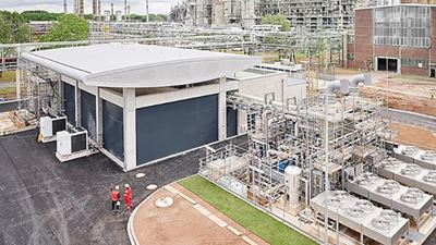 Shell starts up Europe’s largest PEM ‘green’ hydrogen electrolyser