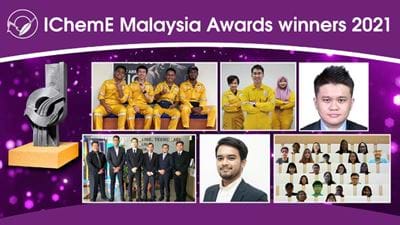IChemE announces 2021 Malaysia Awards winners