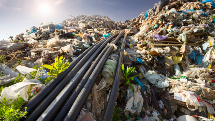 Drones identify methane emissions in UK landfills 