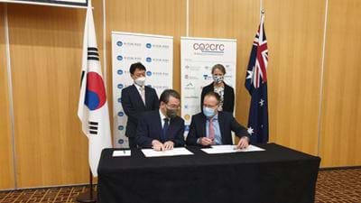 Australian and South Korean partners sign MoU for CCS development