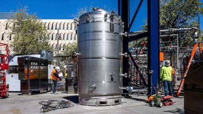 Carbon Collect unveils first mechanical tree