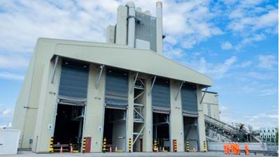 Cemex opens new non-fossil fuelled facility in UK