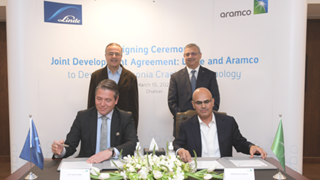 Aramco and Linde to develop novel ammonia cracking technology