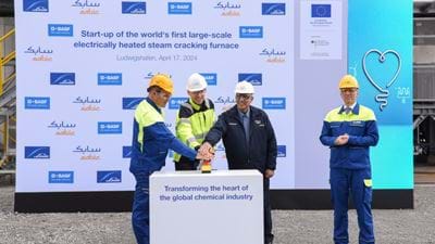 World-first electric steam cracker demo starts operations in push to slash emissions by 90%