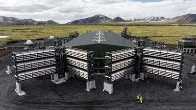 Mammoth undertaking: Climeworks starts up world’s largest direct air capture plant