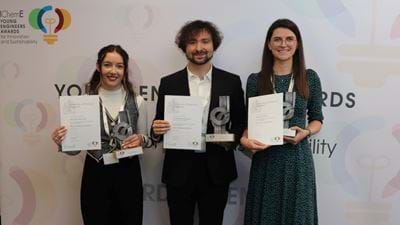 AI-guided evolution, lower-carbon carpets and plastic recycling win out at IChemE’s inaugural Young Engineers Awards for Innovation and Sustainability