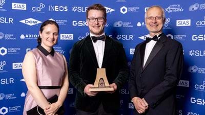 Jonathan Vincent awarded Young Ambassador award by CIA
