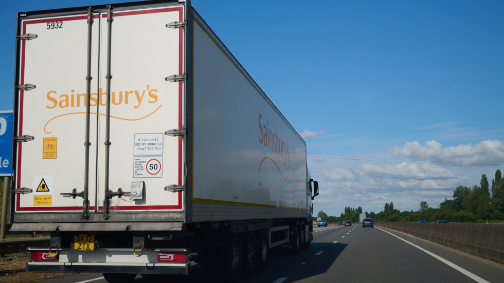 Sainsbury’s launch fleet of food waste-powered delivery trucks 