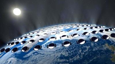 Space mirrors and volcano drones: £56m awarded for geoengineering experiments