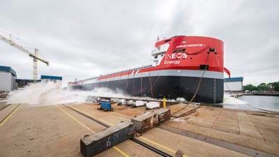 INEOS launch first CO2 carrier for North Sea CCS project